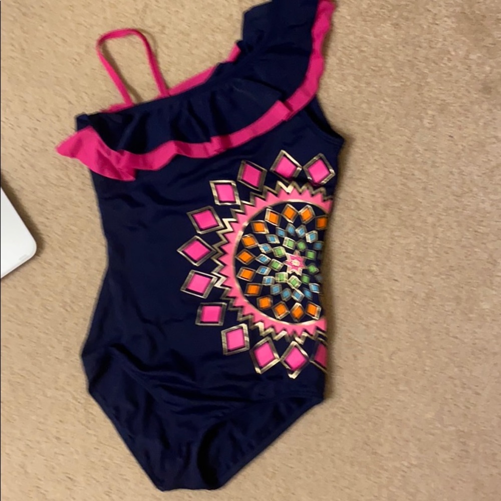 Dark blue One piece swimsuit !!  MAKE AN OFFER